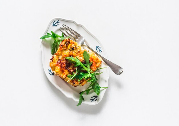 Тарелка домашнего блюда